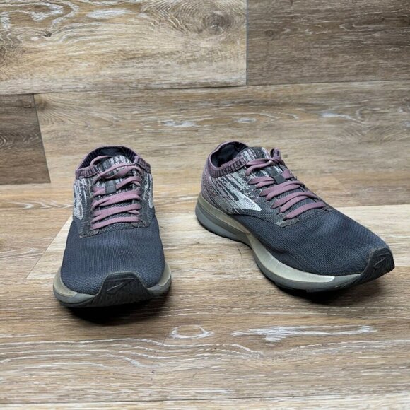 Brooks Ricochet Gray/Mauve Athletic Shoes Women's Size 9 - Picture 6 of 8